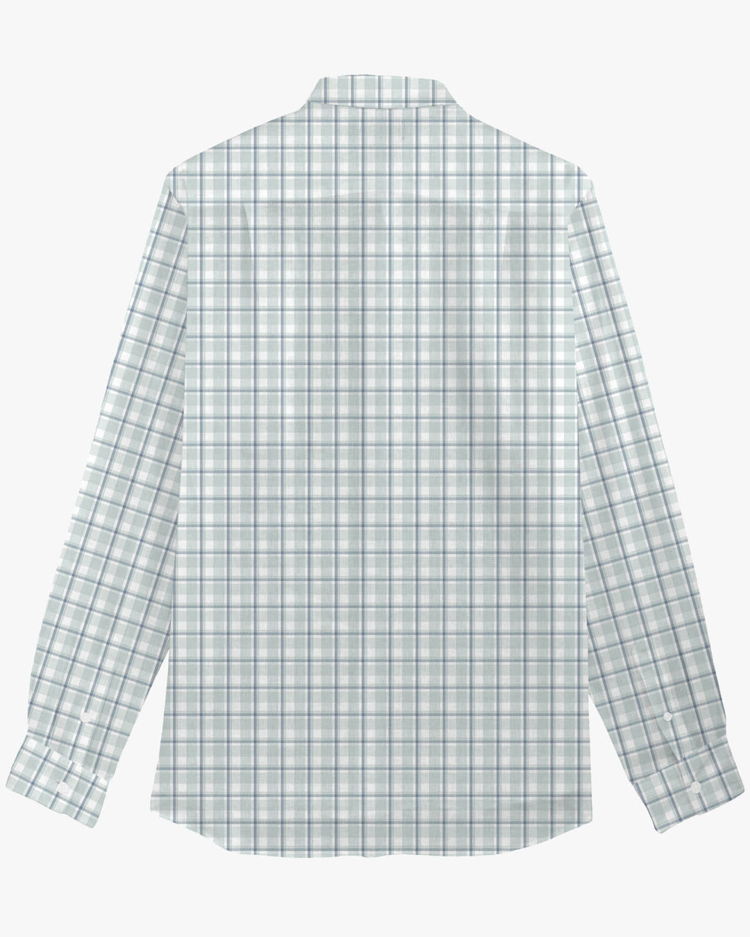 Business Light Color Plaid Dress Men's Plus Size Shirt