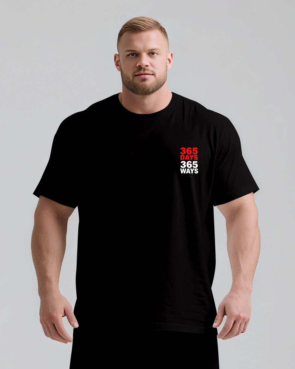 365 DAYS Slogan 2-Piece T-shirt Set