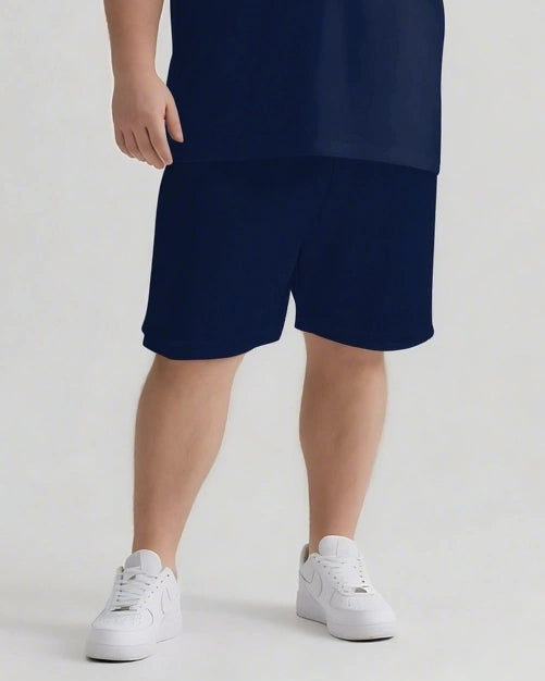NEVER give up Slogan T-shirt Shorts Set