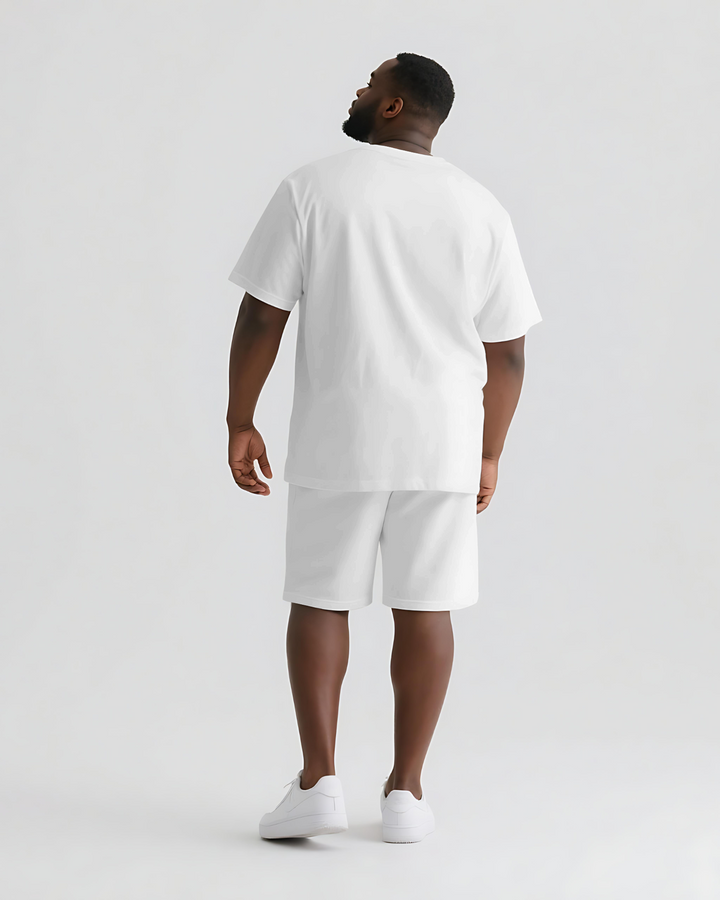 Actually You Can Slogan 2-Piece T-shirt Set