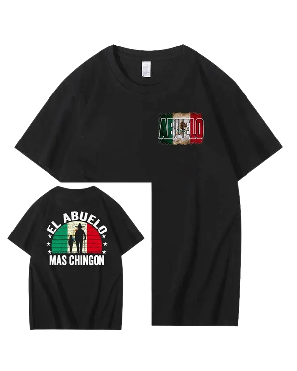 S-5XL EL ABUELO The Coolest Grandpa Printed T-Shirt