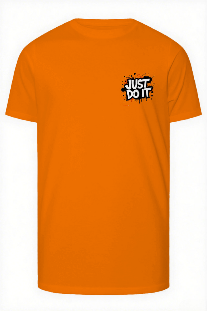 Just Do It Slogan T-shirt 2-Piece Set