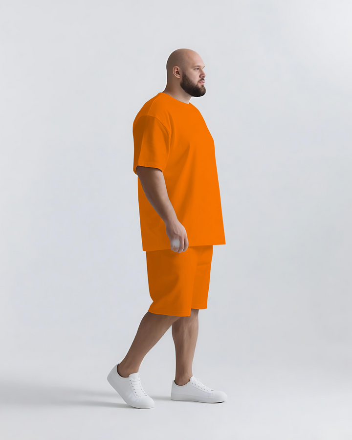 Just Do It Slogan T-shirt 2-Piece Set