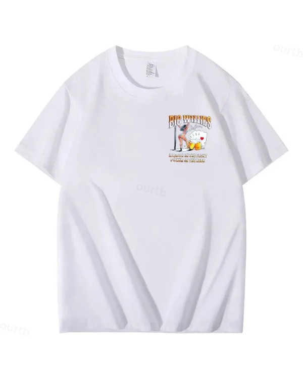 S-5XL Big Willie's 2 Sided Y2K Summer T-shirt