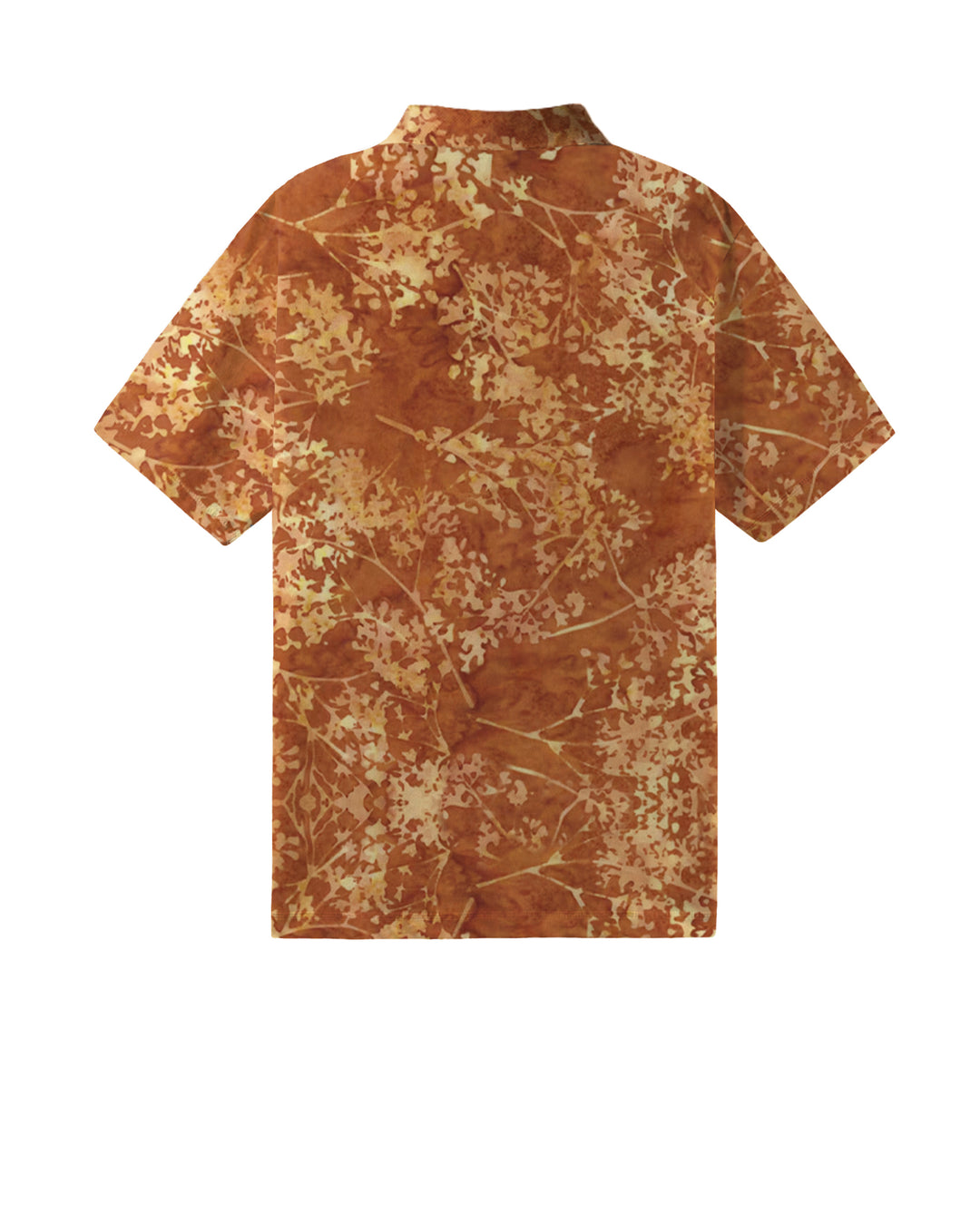 Earthy Batik Men's Polo Short Sleeve