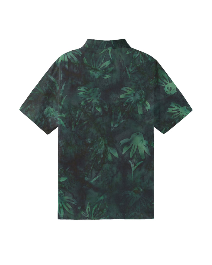 Green Ocean Batik Men's Polo Short Sleeve