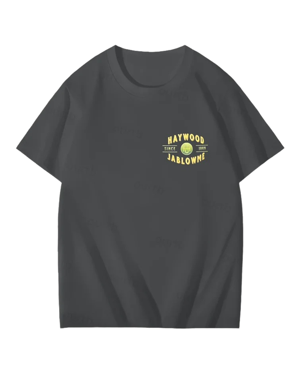 S-5XL Haywood Since 1869 Jablowme Timber Print T-Shirt