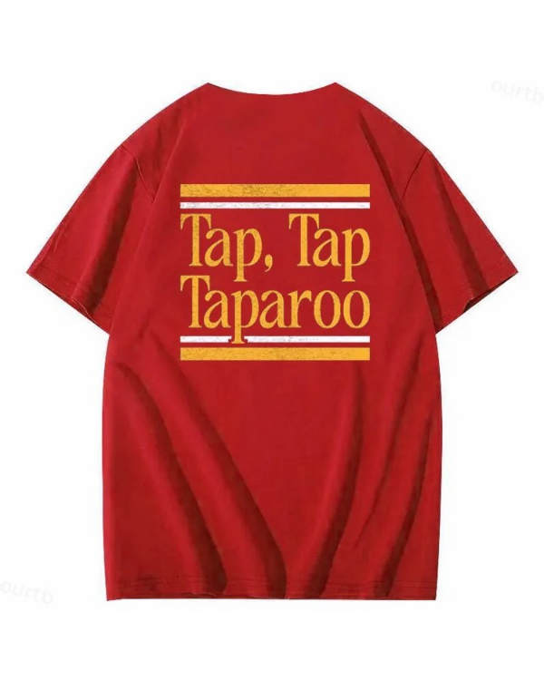 S-5XL Just Tap It In Pattern100% Cotton T-Shirt