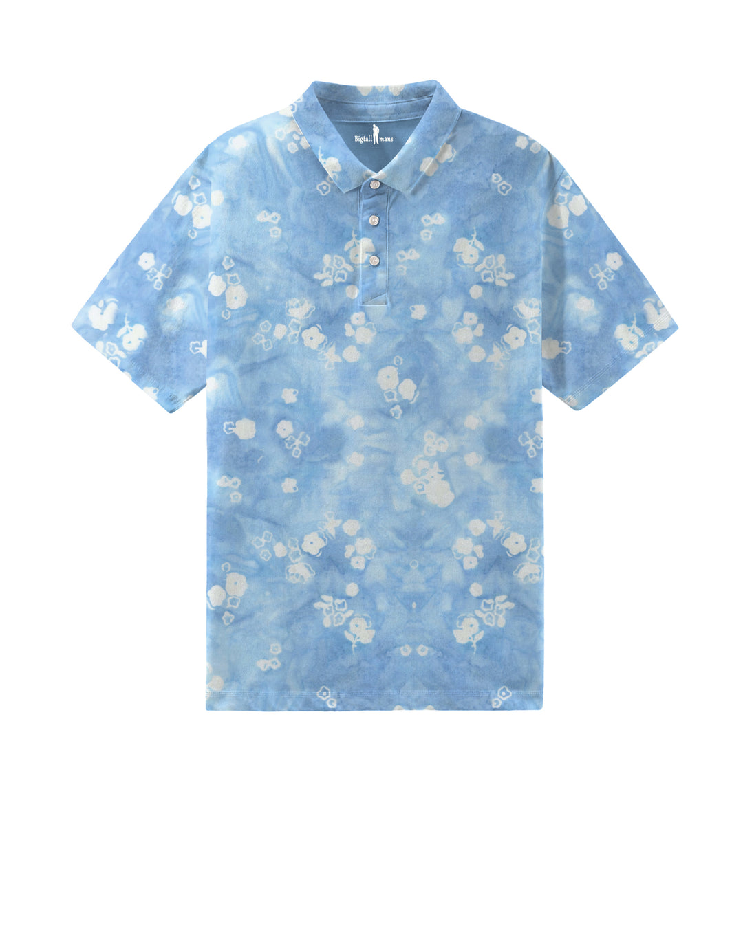 Dream Sea View Batik Men's Polo Short Sleeve