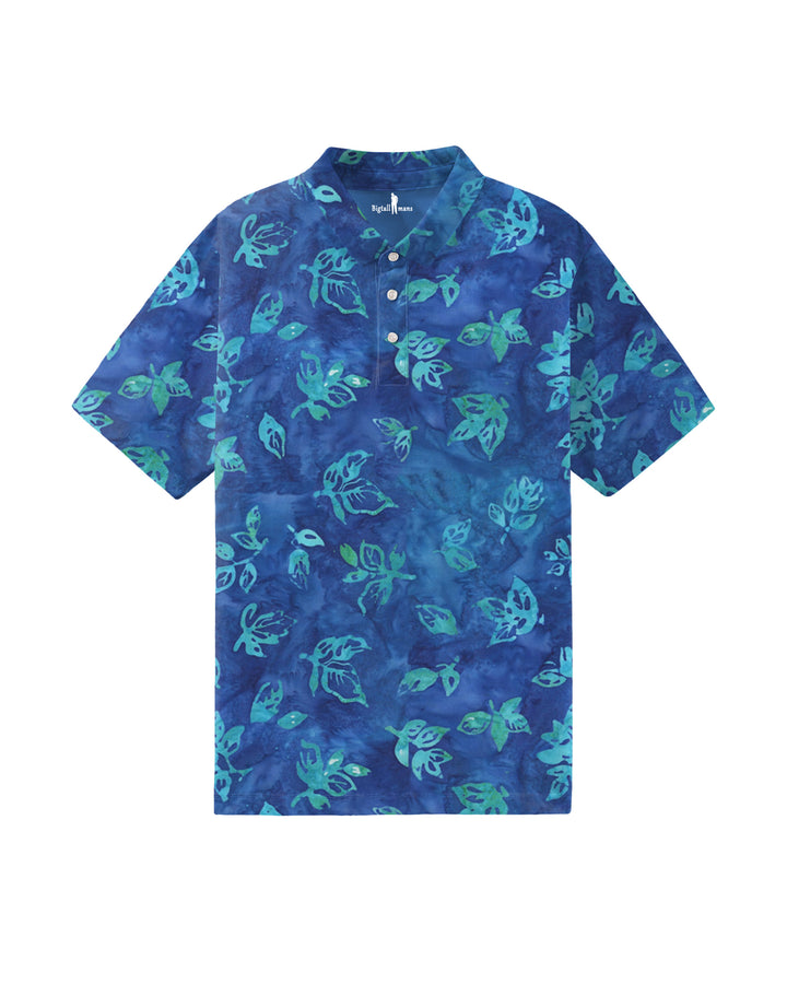 Tropical Paradise Batik Men's Polo Short Sleeve