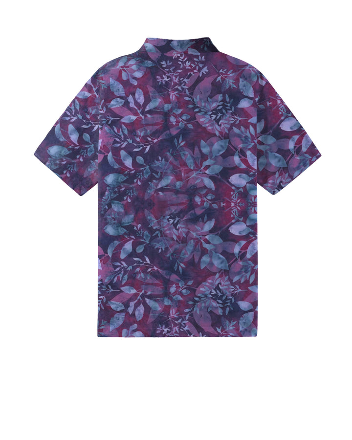 Violet Batik Men's Polo Short Sleeve