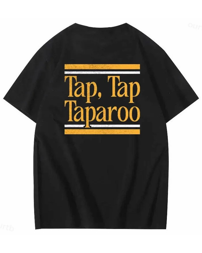 S-5XL Just Tap It In Pattern100% Cotton T-Shirt
