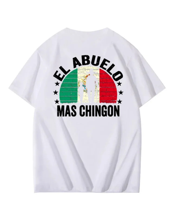 S-5XL EL ABUELO The Coolest Grandpa Printed T-Shirt