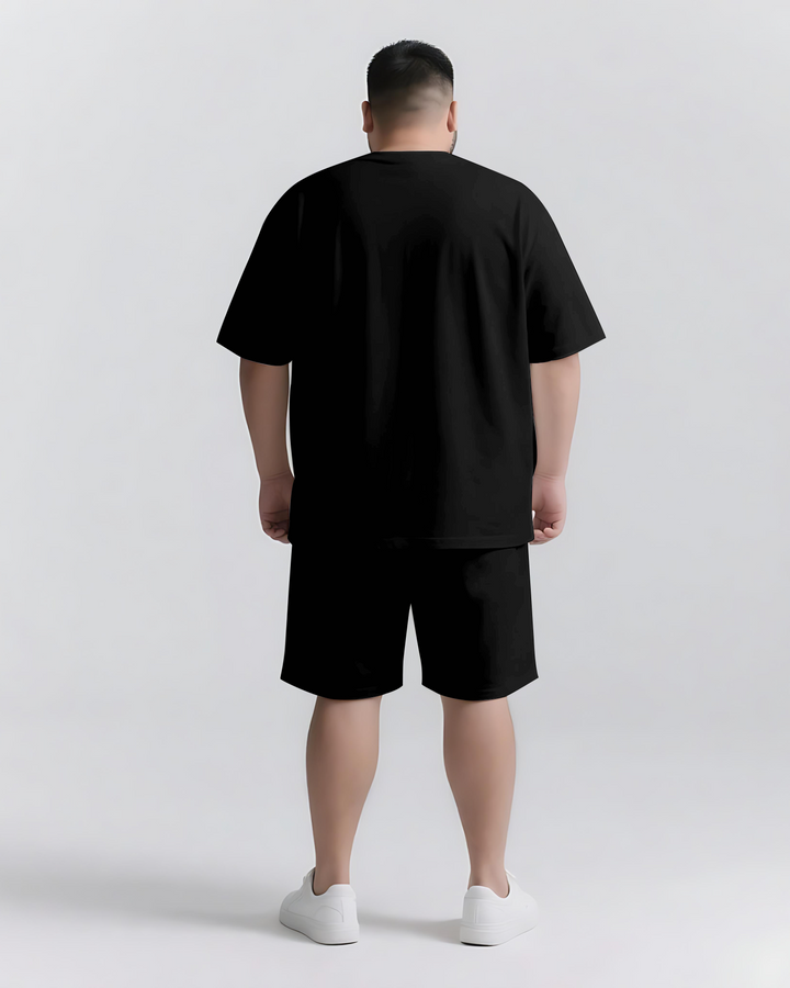 YOU CAN Slogan T-shirt 2-Piece Set