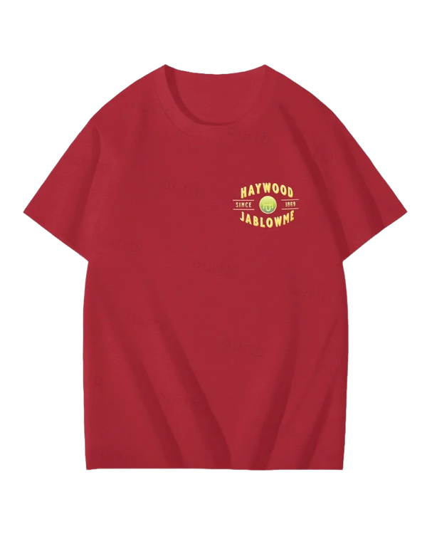 S-5XL Haywood Since 1869 Jablowme Timber Print T-Shirt