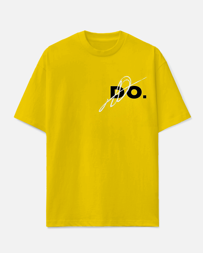 DO. Slogan T-shirt 2-Piece Set