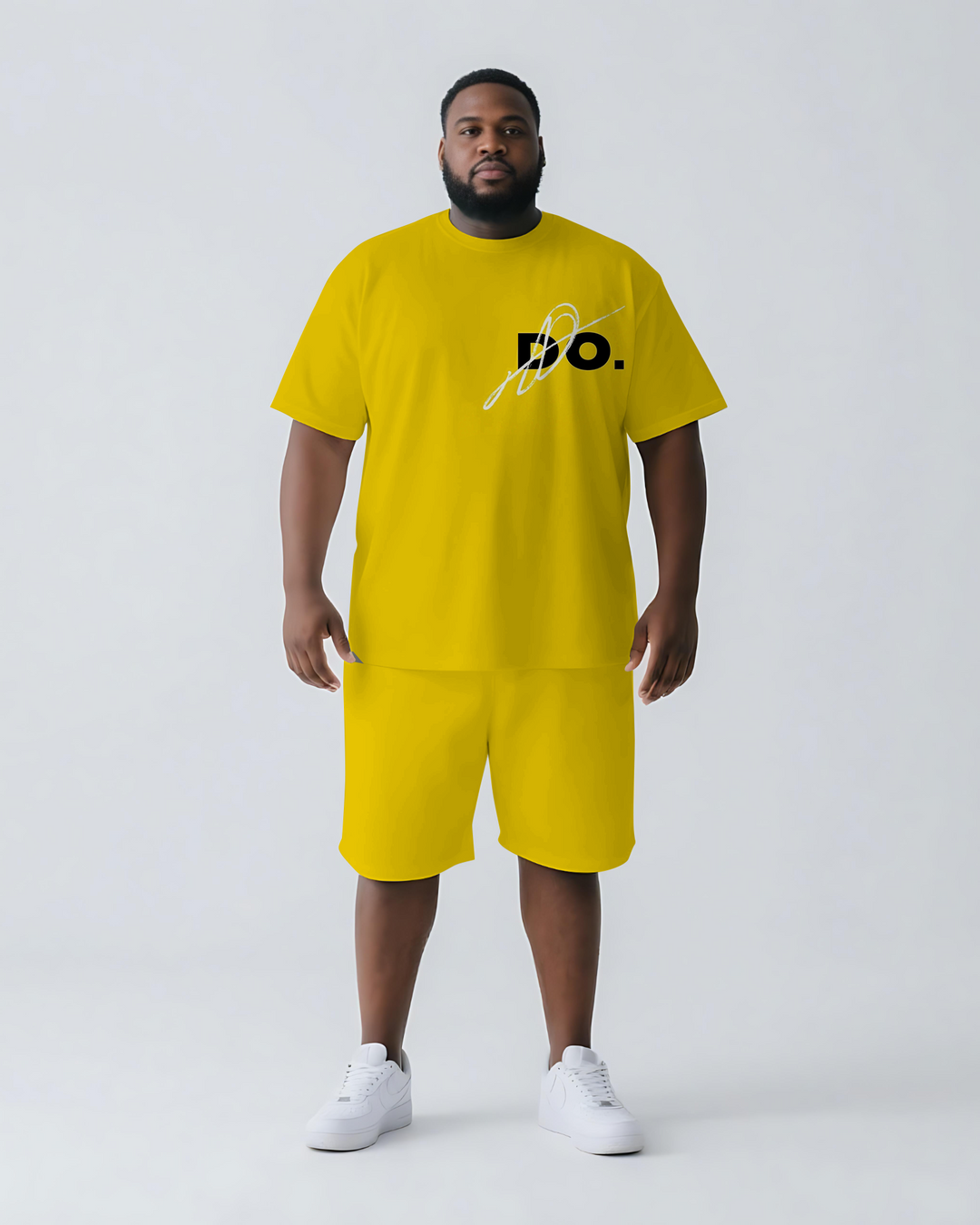 DO. Slogan T-shirt 2-Piece Set
