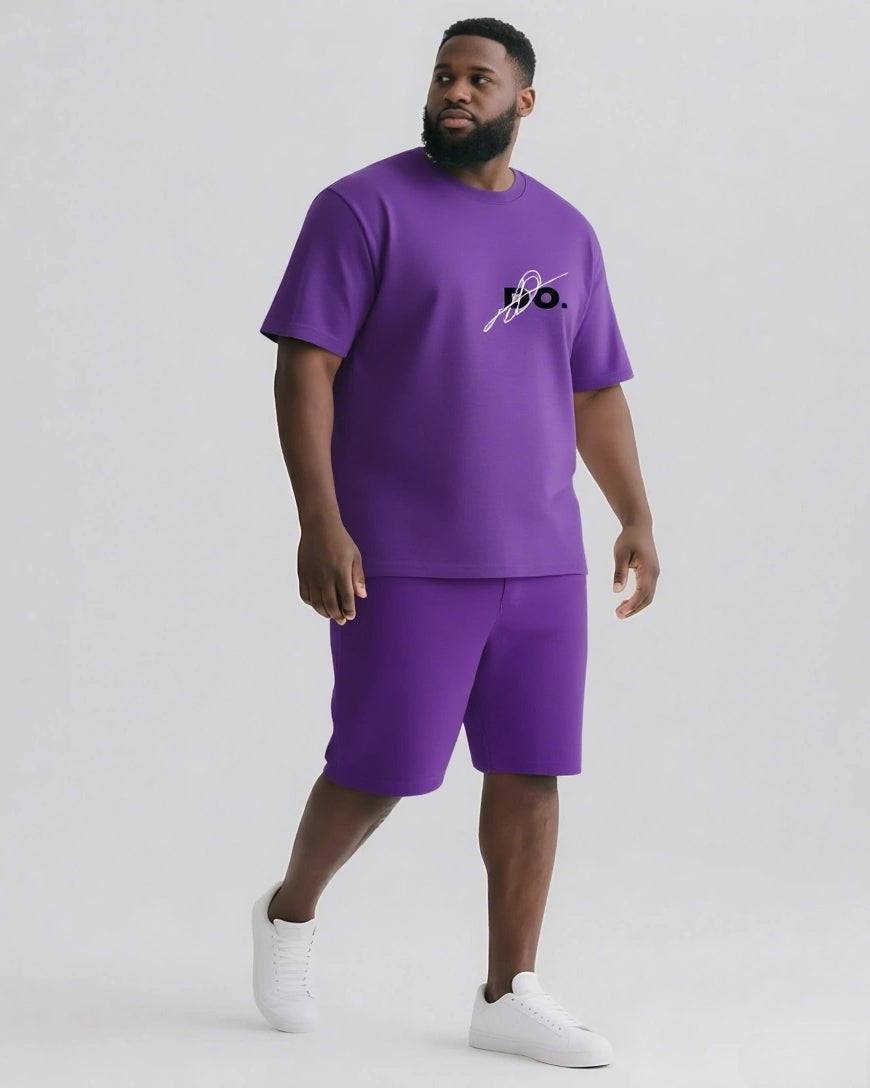 DO. Slogan T-shirt 2-Piece Set
