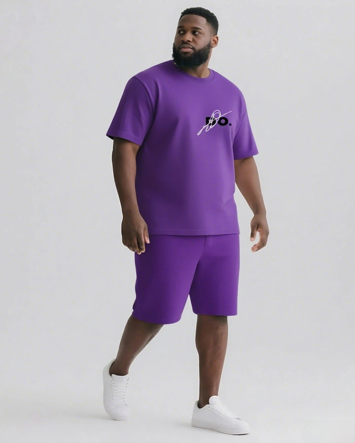 DO. Slogan T-shirt 2-Piece Set