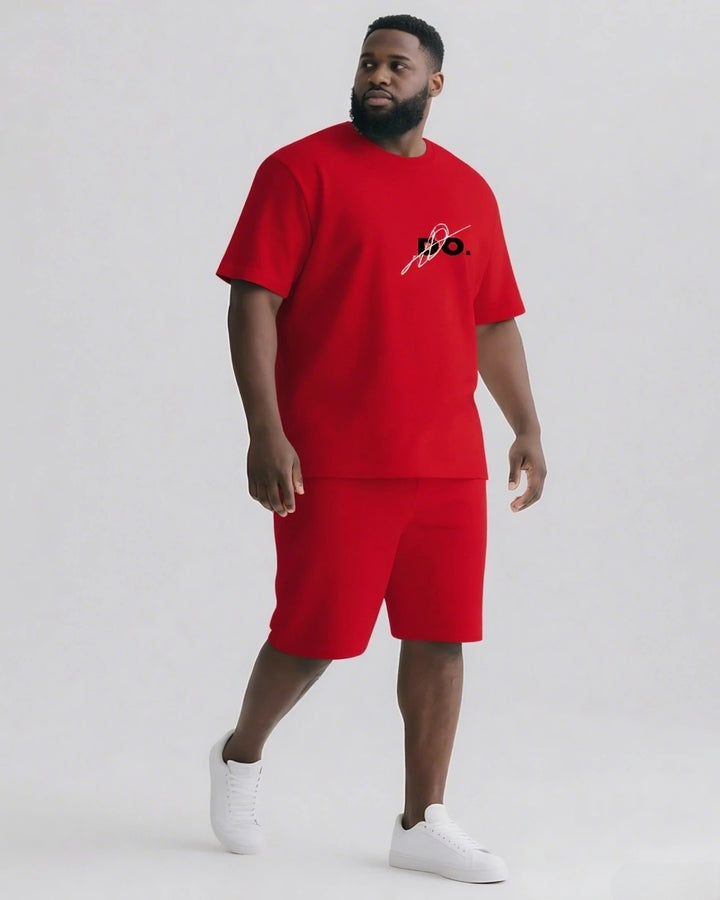 DO. Slogan T-shirt 2-Piece Set