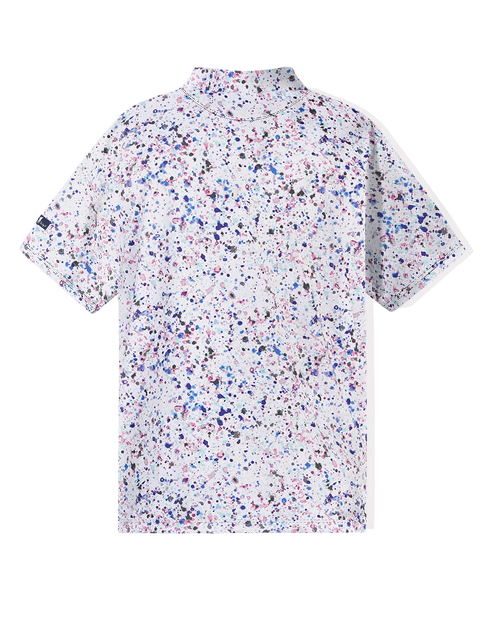 Paint Splatter 3 Core Performance Polo
