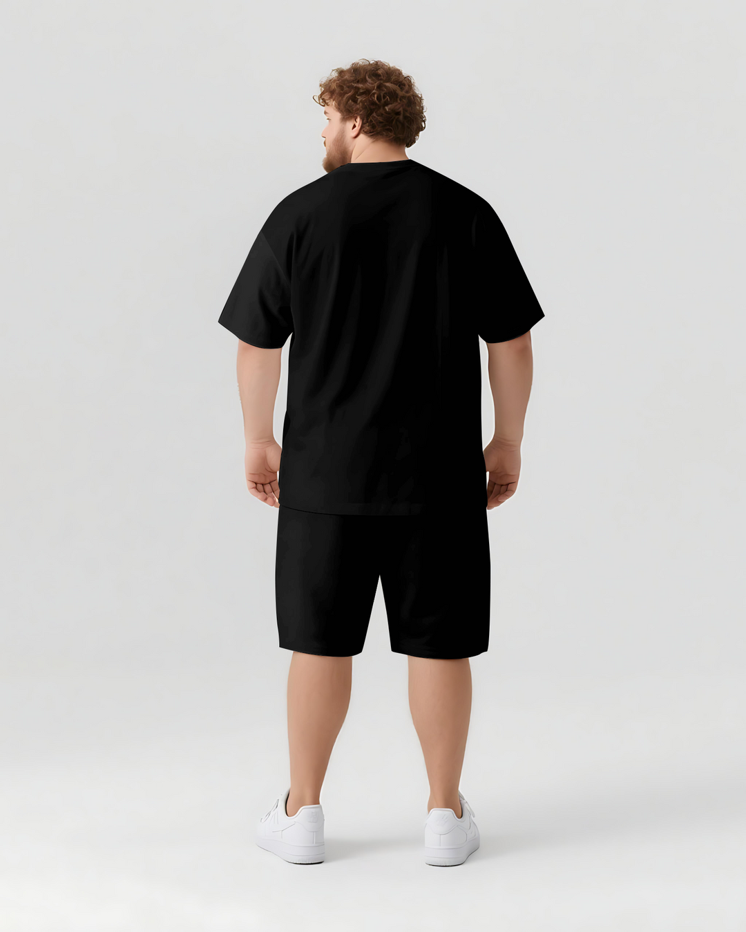ALWAYS STAY POSITIVE Slogan T-shirt Shorts Set