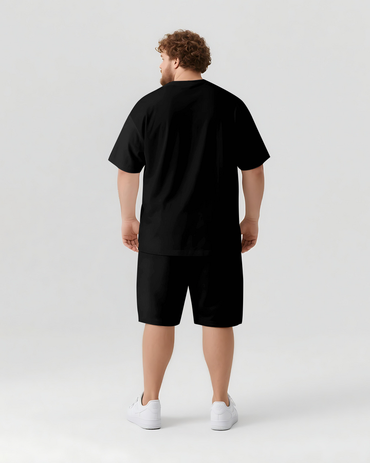 ALWAYS STAY POSITIVE Slogan T-shirt Shorts Set