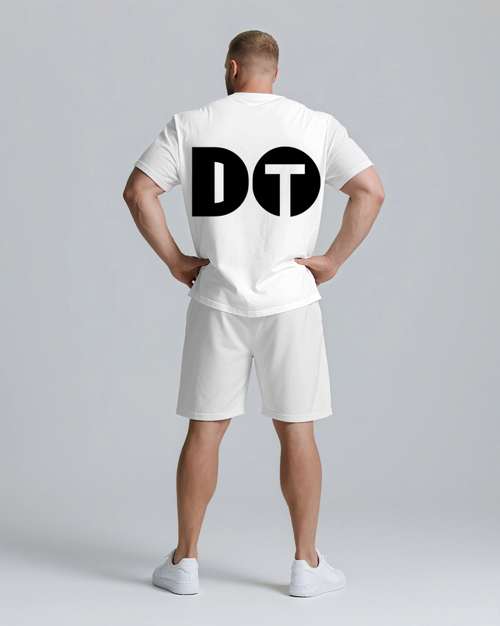 Do It Slogan 2-Piece T-shirt Set