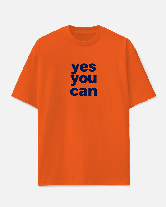 yes you can Slogan T-shirt Shorts Set