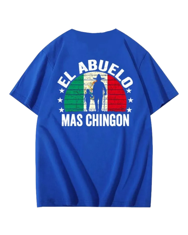 S-5XL EL ABUELO The Coolest Grandpa Printed T-Shirt