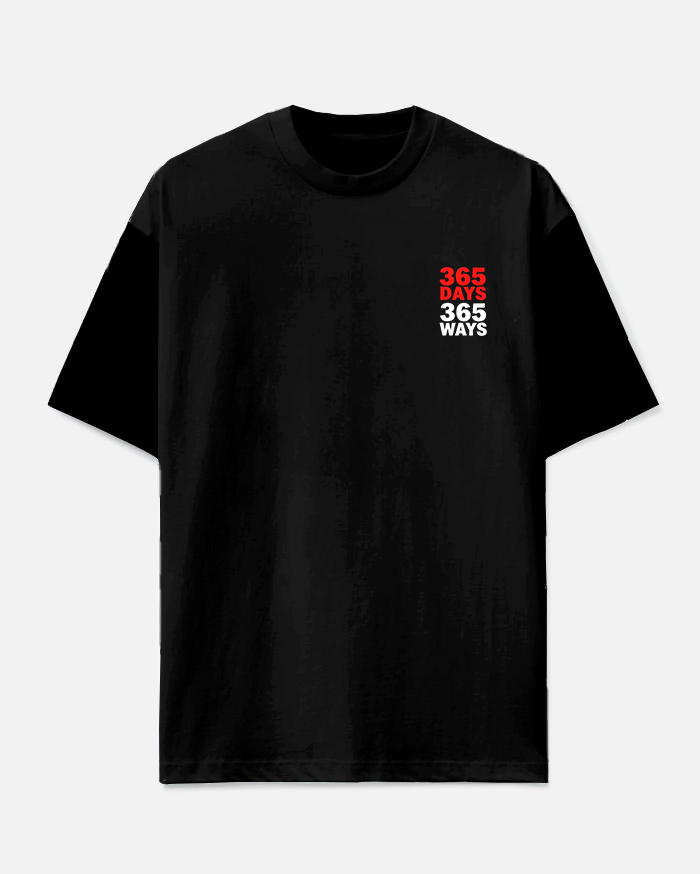 365 DAYS Slogan 2-Piece T-shirt Set