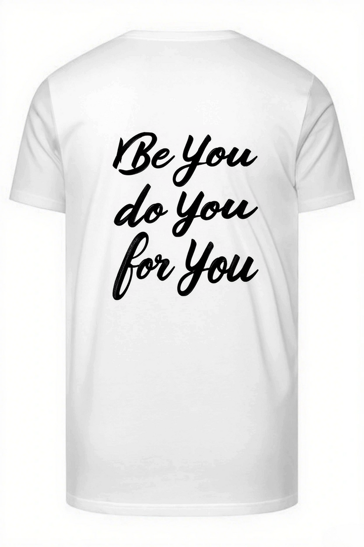 Be You Do You For You Slogan T-shirt 2-Piece Set