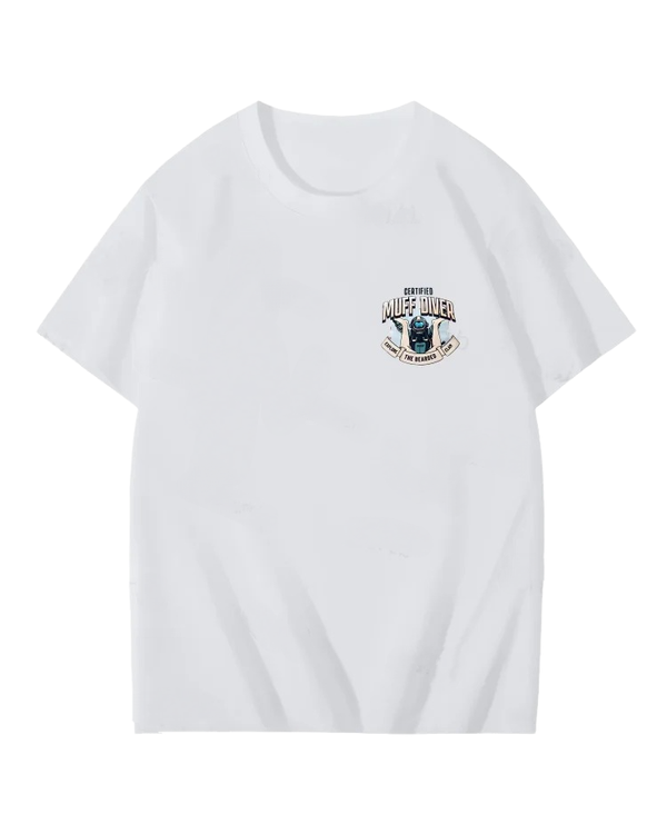 S-5XL Certified Muff Diver Art Pattern Print T-Shirt