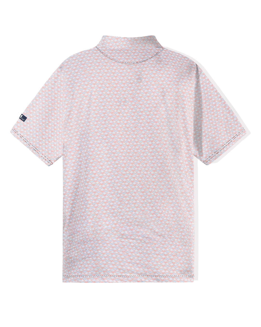 Pathfinder-Peach Amber Core Performance Polo