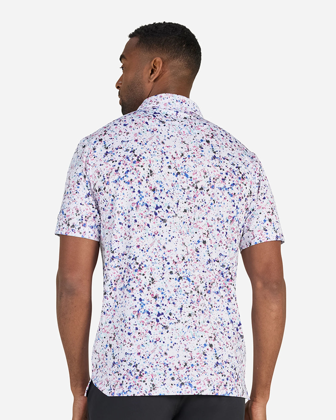 Paint Splatter 3 Core Performance Polo