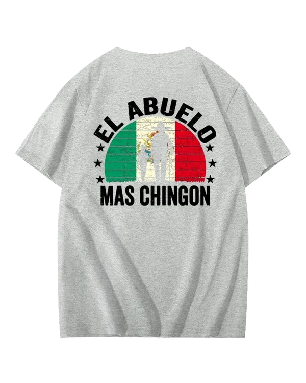 S-5XL EL ABUELO The Coolest Grandpa Printed T-Shirt