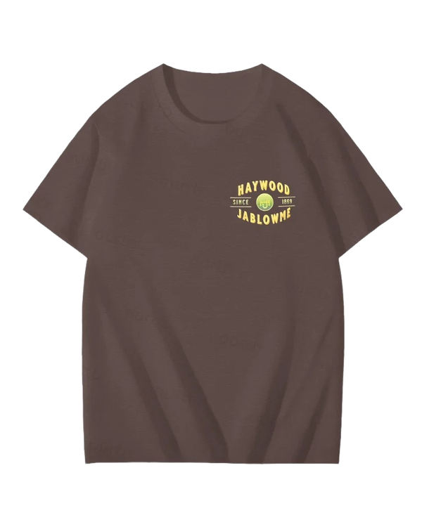 S-5XL Haywood Since 1869 Jablowme Timber Print T-Shirt