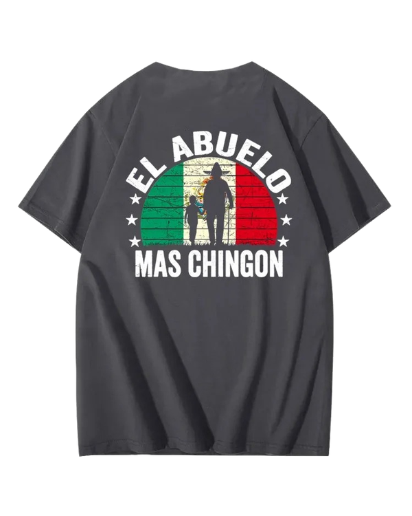 S-5XL EL ABUELO The Coolest Grandpa Printed T-Shirt