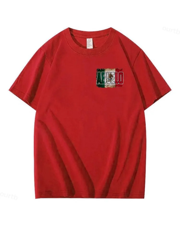 S-5XL EL ABUELO The Coolest Grandpa Printed T-Shirt