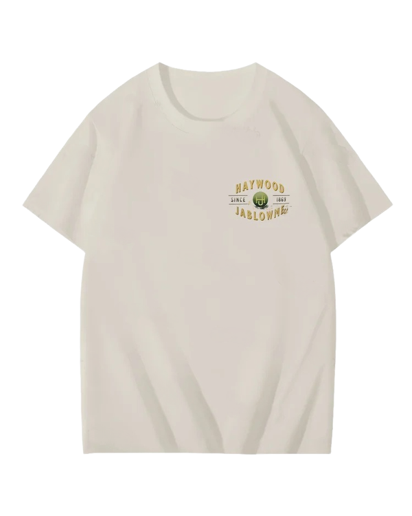 S-5XL Haywood Since 1869 Jablowme Timber Print T-Shirt