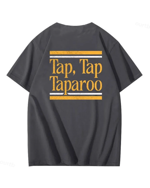 S-5XL Just Tap It In Pattern100% Cotton T-Shirt