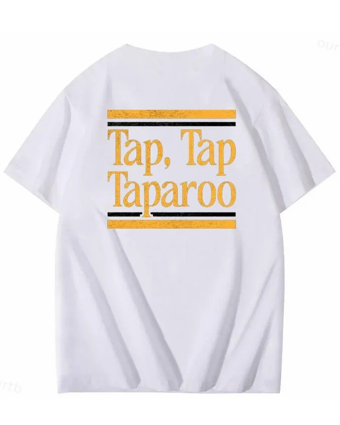 S-5XL Just Tap It In Pattern100% Cotton T-Shirt