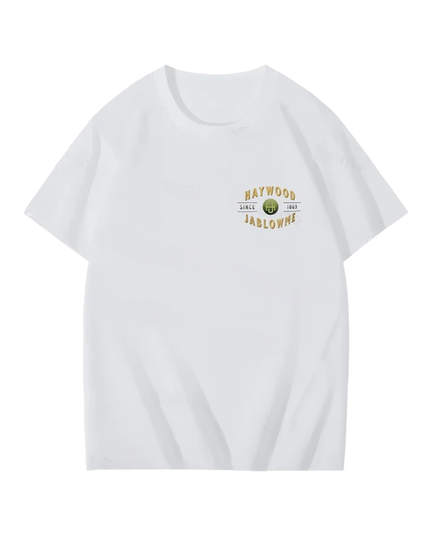 S-5XL Haywood Since 1869 Jablowme Timber Print T-Shirt