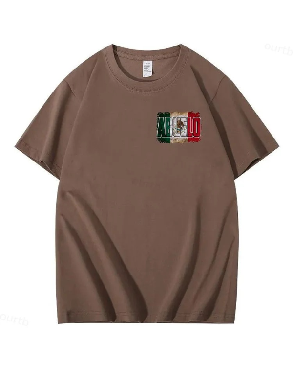 S-5XL EL ABUELO The Coolest Grandpa Printed T-Shirt