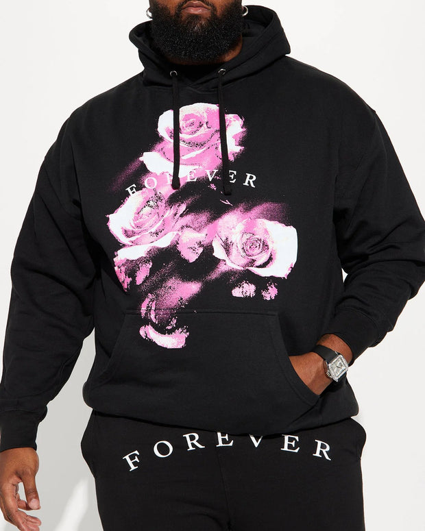 Men's Plus Size Forever And Ever Hoodie