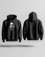 Cotton Material-bearded Beer Simple Pen Printing Men's Loose Oversized Hoodie