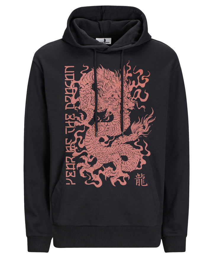 Men's Dragon Oversized Cotton Hoodie