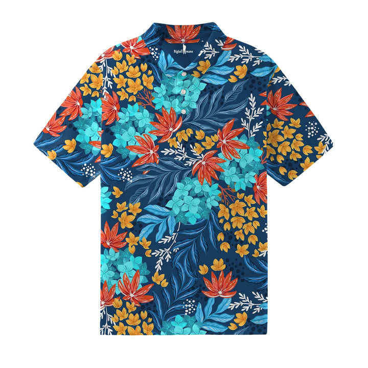 Blue Garden Men's Polo Short Sleeve