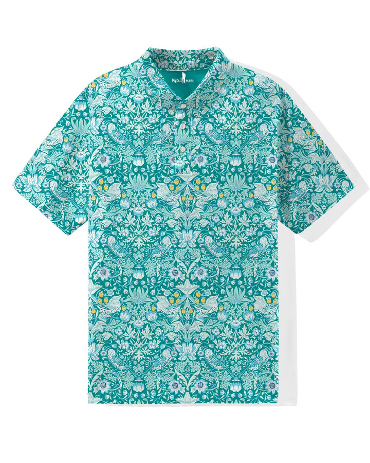 Morris-Green Men's Plus Size Polo Short Sleeve