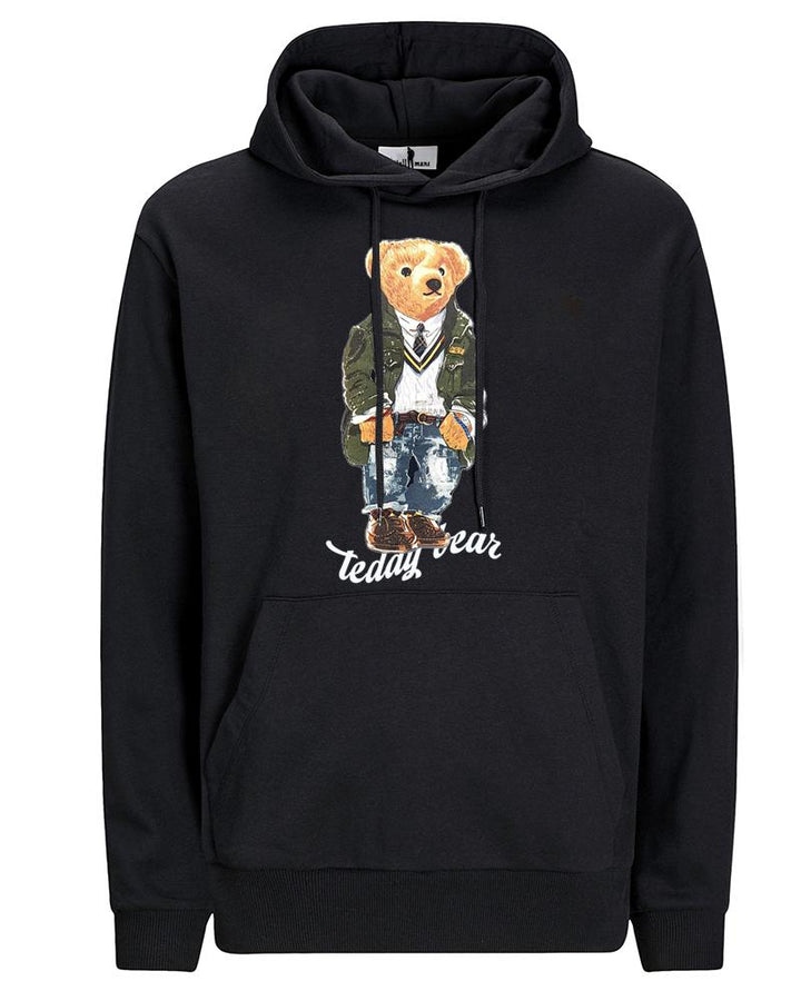 Mr. Teddy Bear Cotton Hoodie Trousers Suit